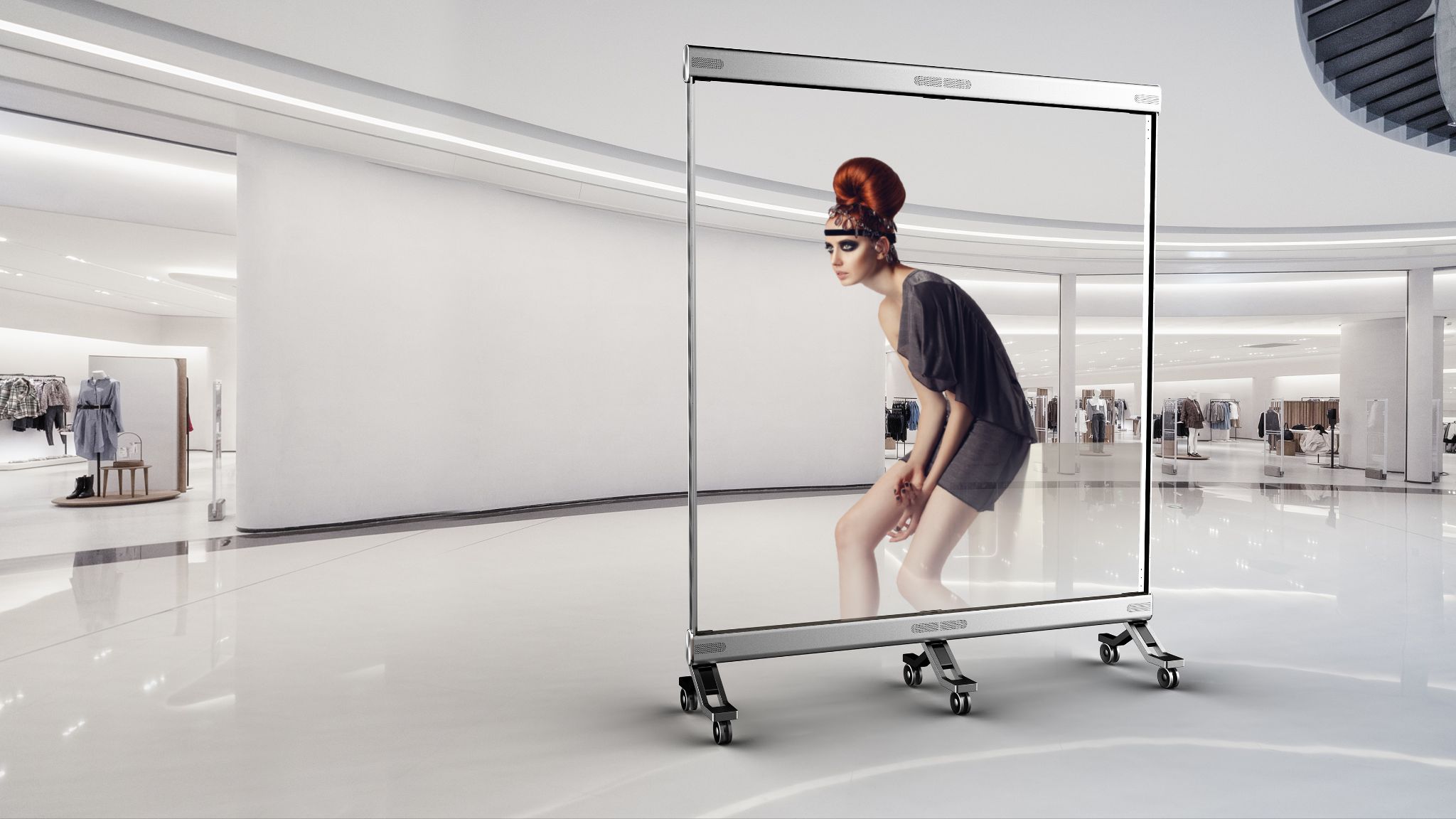 인비저블 홀로그램 스크린